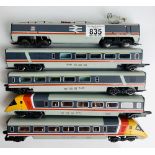 Hornby OO Gauge 5x Car APT Set - Including Pantograph - Unboxed P&P group 2 (£20 for the first