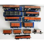 13x Hornby Dublo Assorted Freight Wagons 8x Include Original Boxes P&P group 2 (£20 for the first