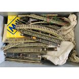 260x Hornby Dublo 3-Rail Track Sections - To Include: Curves, Long Straights, Straights, Short