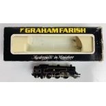 Graham Farish N Gauge 2-6-4 BR Black Steam Tank Loco 80064 - Boxed P&P group 1 (£16 for the first