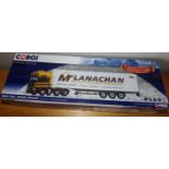 Corgi 1.50 scale McLanachan Transport MAN TGX Fridge trailer P&P group 2 (£20 for the first item and