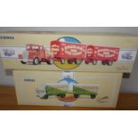 Corgi 2 x 1.50 scale Scammell Edwards Amusements and AEC Mercury Billy Smarts P&P group 2 (£20 for