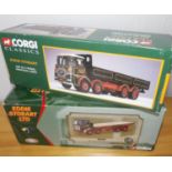 Corgi 1.50 scale 2 Eddie Stobart ERF KV and AEC MK V P&P group 2 (£20 for the first item and £2.50