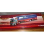 Corgi 1.50 scale Pollock (Scotrans) Volvo FH Curtainside P&P group 2 (£20 for the first item and £