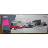 Corgi 1.50 scale Sunter Bros Constructor with low loader trailer and load P&P group 2 (£20 for the