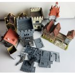 HO Scale Kit Built Buildings - Plastic Construction - Refer to Picture P&P group 3 (£27 for the