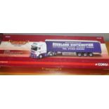 Corgi 1.50 scale MacRitchie Highland Distribution DAF XF Curtainside P&P group 2 (£20 for the