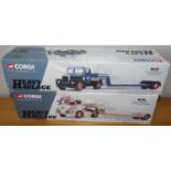 Corgi 2 x 1.50 scale Pickford Scammell and Lowloader and G C Munton Foden Lowloader P&P group 2 (£20