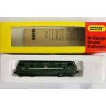 Minitrix N Gauge Warship Diesel Loco Intrepid BR Green - Boxed P&P group 1 (£16 for the first item