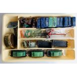 15x Hornby Dublo Lever Switches, 5x Hornby Dublo Wagons, 2x Hornby Dublo Buffer Stops & some other