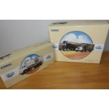 Corgi 2 x 1.50 scale Hovis 8 Wheel ERF Tanker and Tate and Lyle 2 vehicle gift set P&P group 2 (£