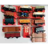 14x Hornby Dublo Assorted Freight Wagons 11x Complete with Original Boxes & 1x Boxed Height Gauge