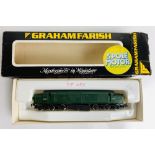 Graham Farish N Gauge BR Green Class 37 D6736 Diesel Loco Boxed P&P group 1 (£16 for the first