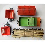 5x G Gauge Garden Railway Freight Wagons - Including LGB Examples P&P group 2 (£20 for the first