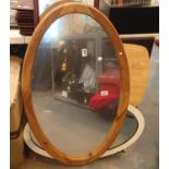 Selection of mirrors and a folding table. This lot is not available for in-house P&P, please contact