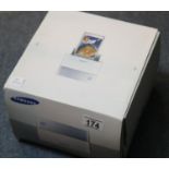 Boxed Samsung digital photo printer SPP 2020. P&P Group 1 (£14+VAT for the first lot and £1+VAT