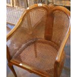 Single edwardian tub chair. This lot is not available for in-house P&P, please contact the office