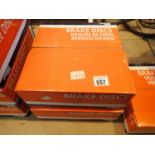 New old stock Unipart disc brakes, 2 pairs GBD1380 Vauxhall Vectra etc. P&P Group 3 (£25+VAT for the