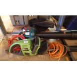 1800w garden blower vac and a hedge trimmer. This lot is not available for in-house P&P, please