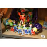 Collection of Horrid Henry figurines and toys. This lot is not available for in-house P&P, please
