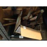 Two boxes of garden tools. P&P Group 2 (£18+VAT for the first lot and £2+VAT for subsequent lots)