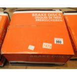 New old stock Unipart disc brakes, pair GBD1011 Citroen etc . P&P Group 2 (£18+VAT for the first lot