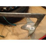 Bruce 2.5kg anchor. P&P Group 2 (£18+VAT for the first lot and £2+VAT for subsequent lots)