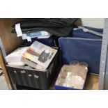 Mixed lot containing tools, lamps etc. This lot is not available for in-house P&P, please contact