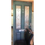Double glazed exterior door. This lot is not available for in-house P&P, please contact the office
