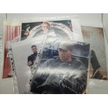 Five signed photographs of Richard Dean Anderson of StarGate SG1, all with CoAs
