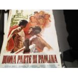 One sheet film poster Buona Parte Di Paolina