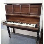 Victorian Patent portable piano by Cramer & Co., London