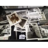 Fifteen mixed 11 x 9 cm photographs of American B movie actor Lash LaRue