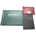 Three assorted coin collector folders. P&P Group 1 (£14+VAT for the first lot and £1+VAT for