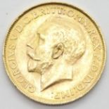 Full George V 1926 sovereign. P&P Group 1 (£14+VAT for the first lot and £1+VAT for subsequent lots)