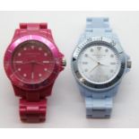 Identity of London His and Hers wristwatches. P&P Group 1 (£14+VAT for the first lot and £1+VAT