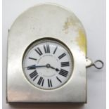 A Jacot and Bovit patent 8 day lever late 19thC Swiss pocket watch. It has a reversed 3/4 plate