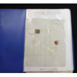 Postal History: Quantity of stamped envelopes and letters, dating from 1853. P&P Group 1 (£14+VAT