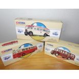 Three Corgi buses and coaches 98164, 97830, 97364 P&P group 2 (£20 for the first item and £2.50