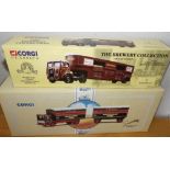 Three Corgi Brewery Collection Scarb sets and a BRS 8 wheel Foden Rigid P&P group 2 (£20 for the