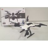 Boxed PPV real time X33C-1 folding drone and another drone unboxed P&P group 2 (£20 for the first