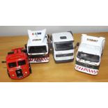 Three Corgi tractor units and one Joel tractor unit P&P group 2 (£20 for the first item and £2.50
