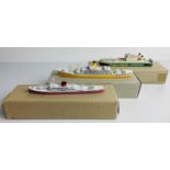 3x 1:1250 Scale Model Ships to Include: Finnhansa Ferry, Bloemfontein Castle, Orsova - All 3x Models