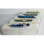 5x Sextant 1:1250 Scale Model Ships to Include: SX-223 Christiansborg, SX-122 Dresden, SX-186
