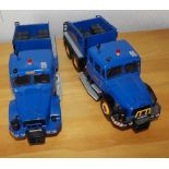 Two Corgi Pickfords Scammell six wheel Heavy Haulage tractor units P&P group 2 (£20 for the first