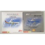 Star Jets 1.500 scale Passenger Planes Austrian Airlines and Braniff International P&P group 2 (£