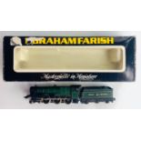 Graham Farish N Gauge 1404 Hall Class GWR Livery - Boxed P&P group 1 (£16 for the first item and £