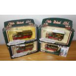 Four Corgi Lledo Eddie Stobart vintage vans P&P group 2 (£20 for the first item and £2.50 for