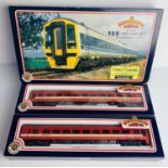 Bachmann OO Gauge 31-502 Class 158 2 Car DMU Wypte Metro Livery - Boxed P&P group 2 (£20 for the