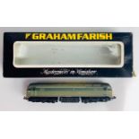 Graham Farish N Gauge Class 47 BR Green 2 Tone - Weathered P&P group 1 (£16 for the first item